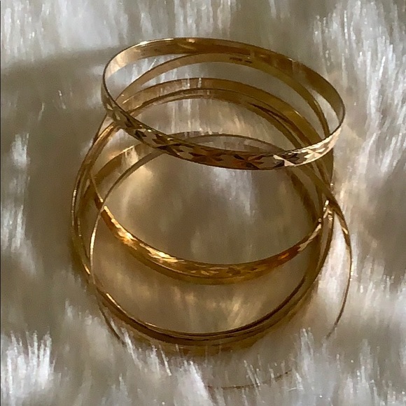 14K Yellow Gold Vintage Semanario Bracelet 🌸🌸 - Picture 5 of 14